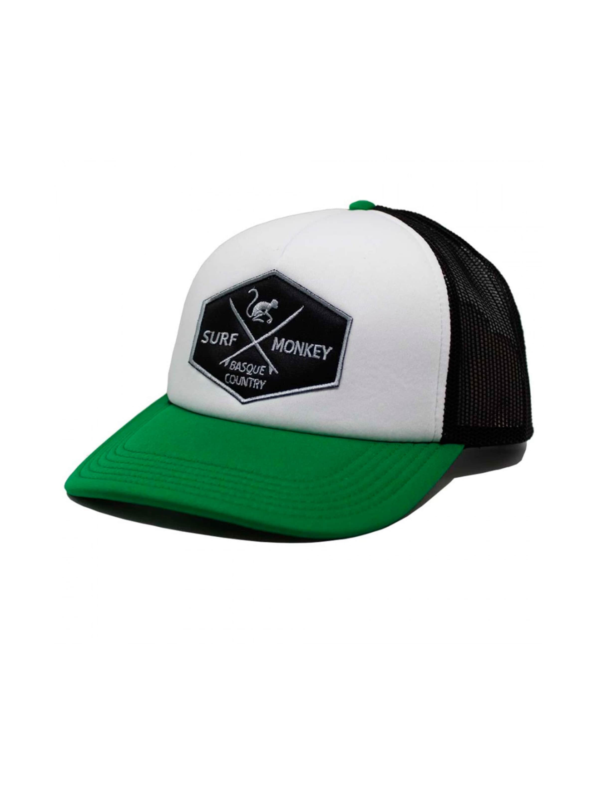 Surf Monkey Sports cap in Green: front