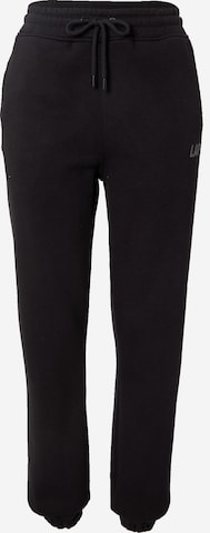 Lapp the Brand Tapered Workout Pants in Black: front