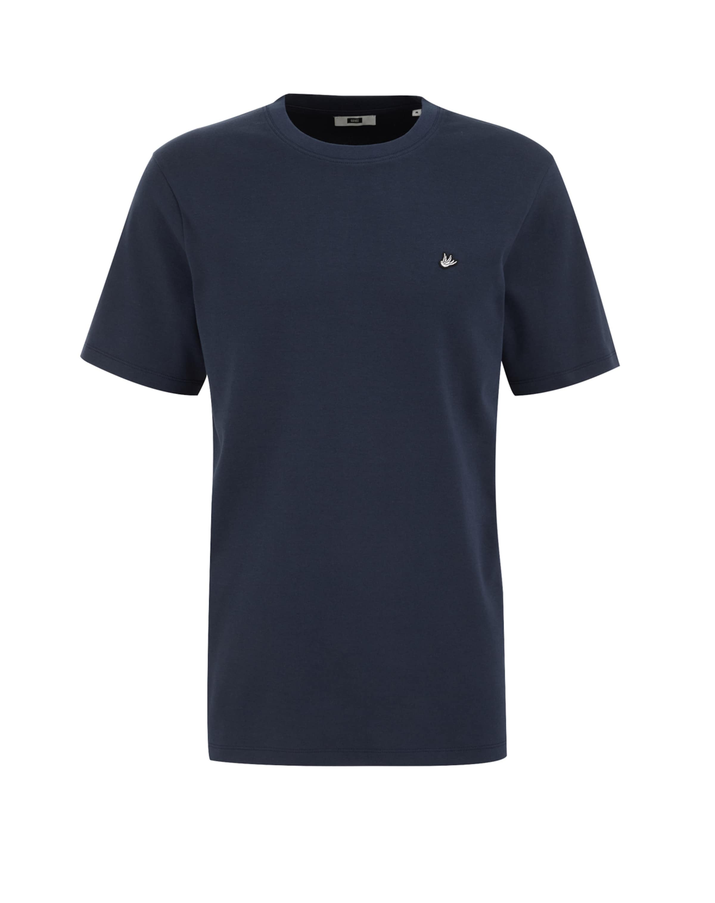 T-Shirt WE Fashion en bleu : devant