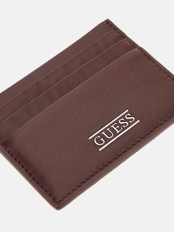 GUESS Etui 'New Boston' in Braun
