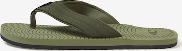 O'NEILL T-Bar Sandals 'Koosh' in Green: front