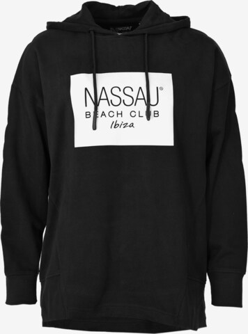 NASSAU Beach Club Sweatshirt in Black: front