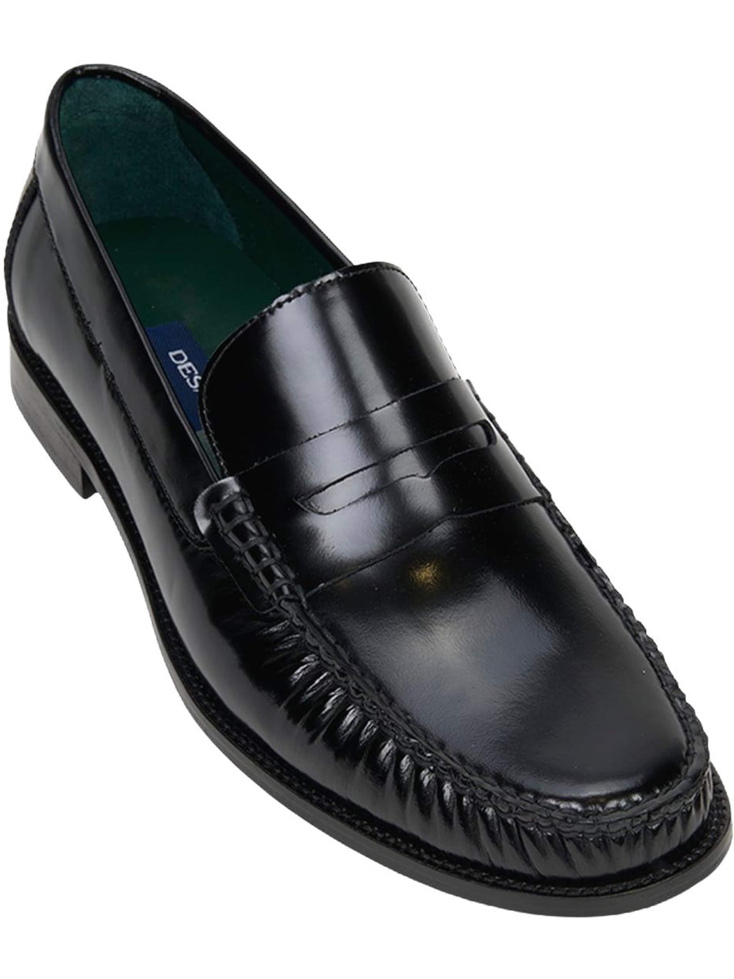 Desa - Mocasines 'Slipper' en negro