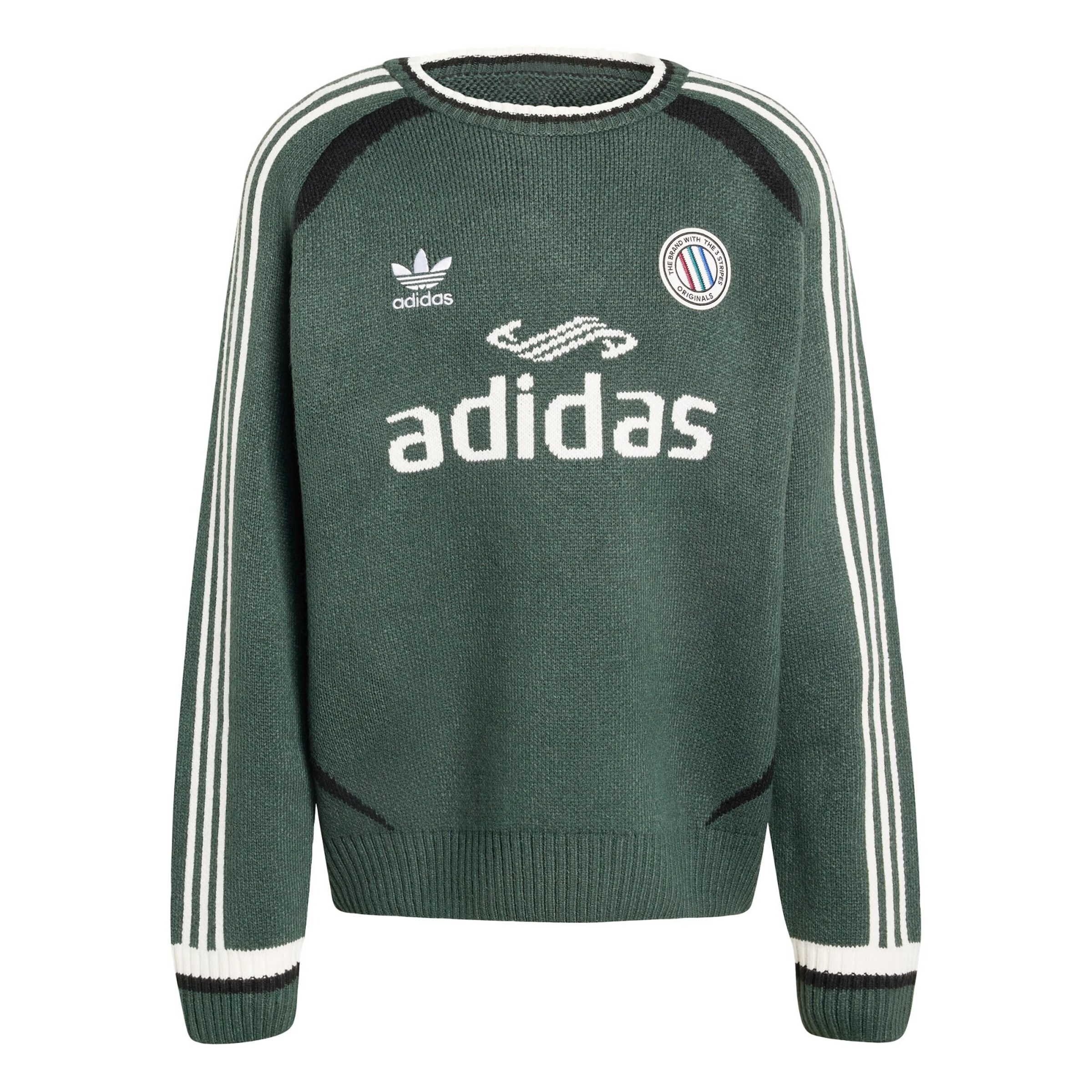 Pullover 'Adicolor Blokecore' di ADIDAS ORIGINALS in verde: frontale
