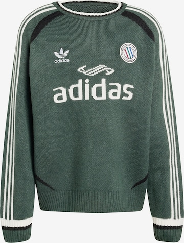 Pull-over 'Adicolor Blokecore' ADIDAS ORIGINALS en vert : devant