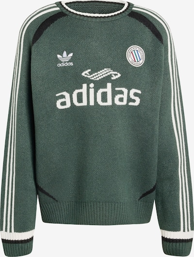 ADIDAS ORIGINALS Pullover 'Adicolor Blokecore' in tanne / schwarz / wollweiß, Produktansicht
