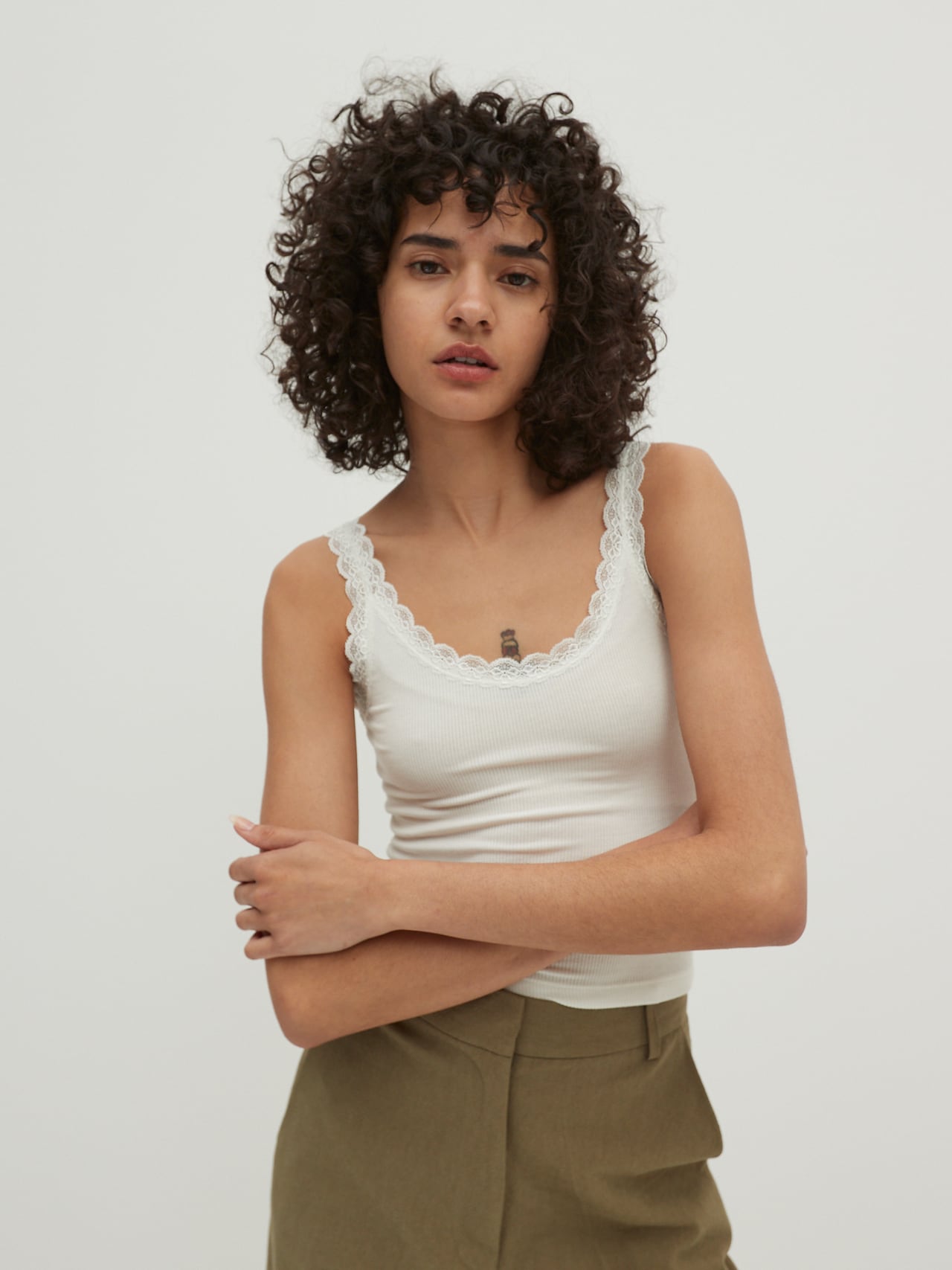 EDITED Produits Haut 'Maia' blanc