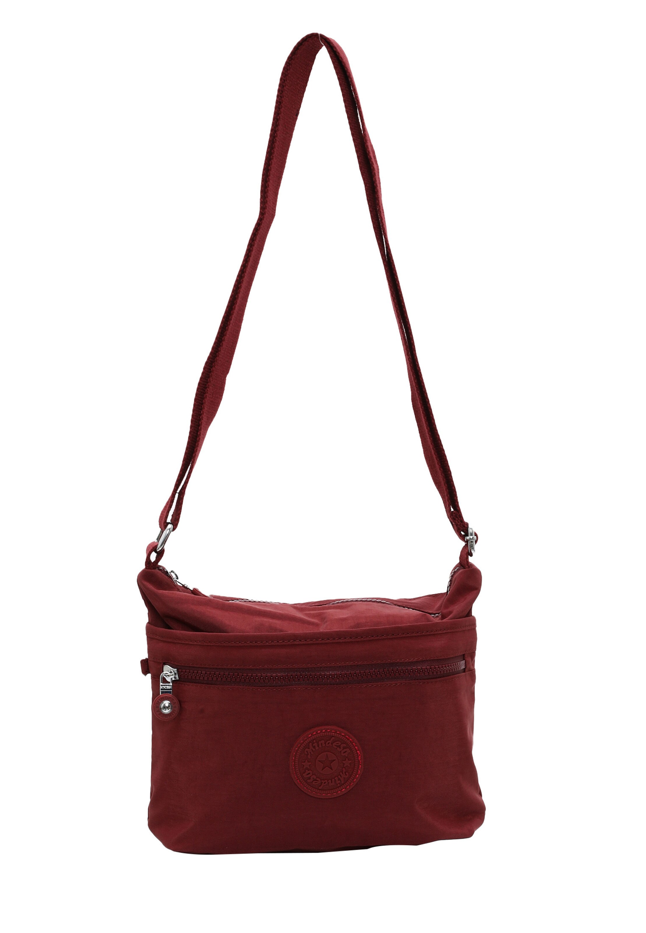 Mindesa - Mala de ombro em castanho: frente