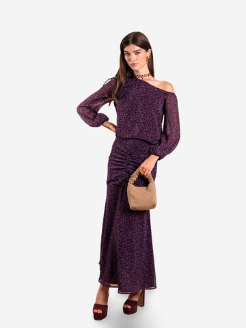 THE-ARE - Blusa em roxo