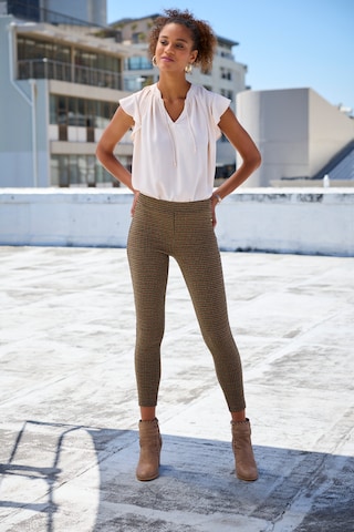 LASCANA Skinny Leggings in Braun