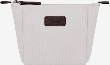 Roeckl Cosmetic Bag in White: front