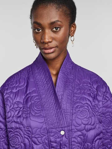 Y.A.S Between-Season Jacket 'Lulu' in Purple