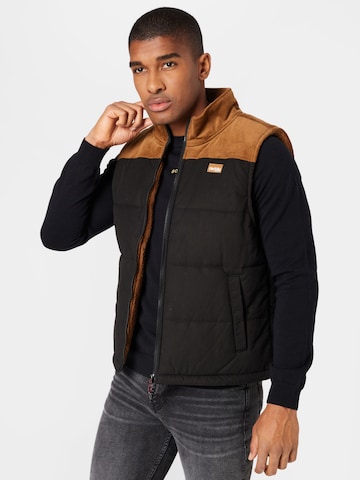 Iriedaily Bodywarmer in Zwart: voorkant