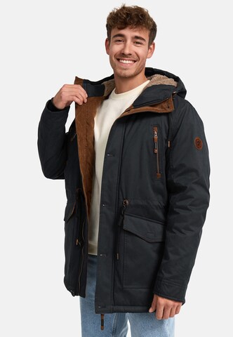 Veste d’hiver 'Gillespie' INDICODE JEANS en noir
