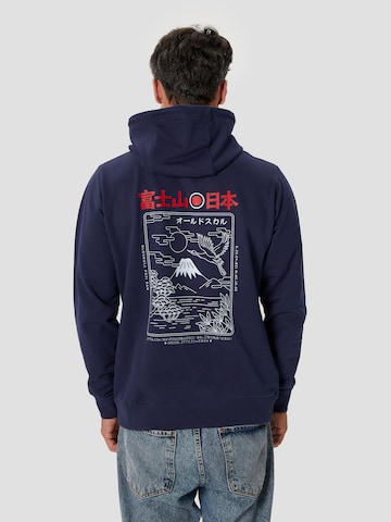 Oldskull Sweatshirt in Blauw: voorkant