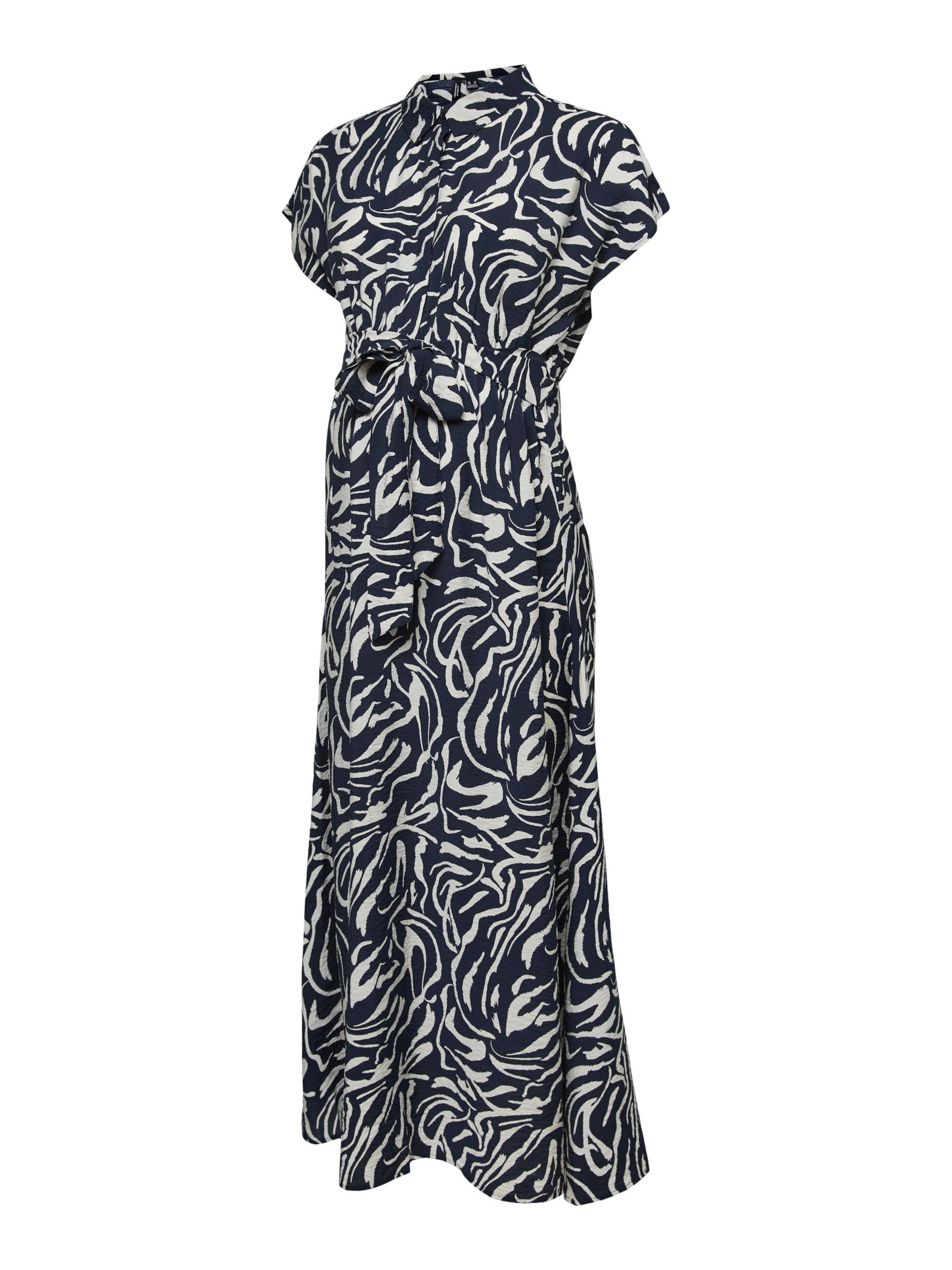 Vero Moda Maternity - Vestido camisero 'VMMJosie' en azul: frente
