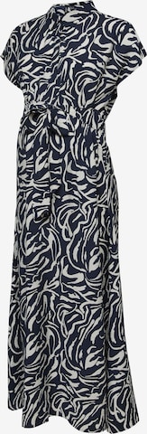 Vero Moda Maternity - Vestido camisero 'VMMJosie' en azul: frente