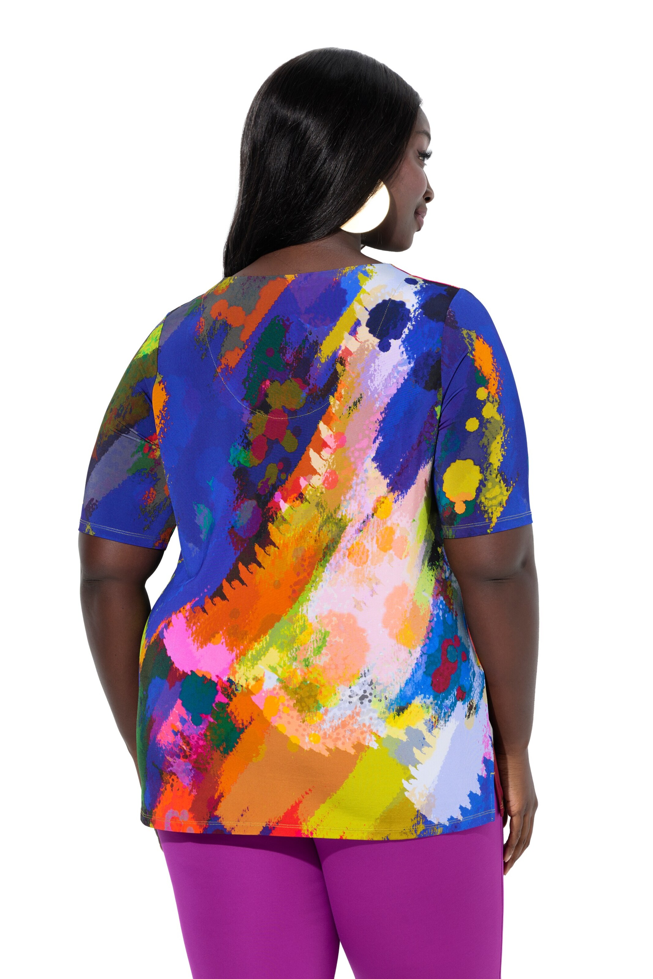 Ulla Popken Shirt in Blauw