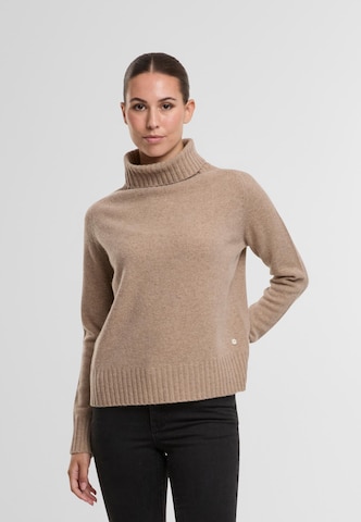 Pull-over FYNCH-HATTON en marron : devant