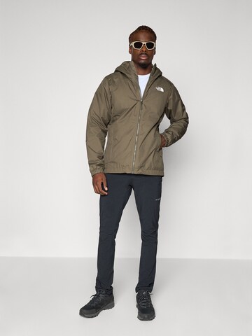 THE NORTH FACE Regular Fit Ulkoilutakki 'Quest' värissä vihreä