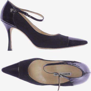 Manolo Blahnik Pumps 36 in Schwarz: predná strana