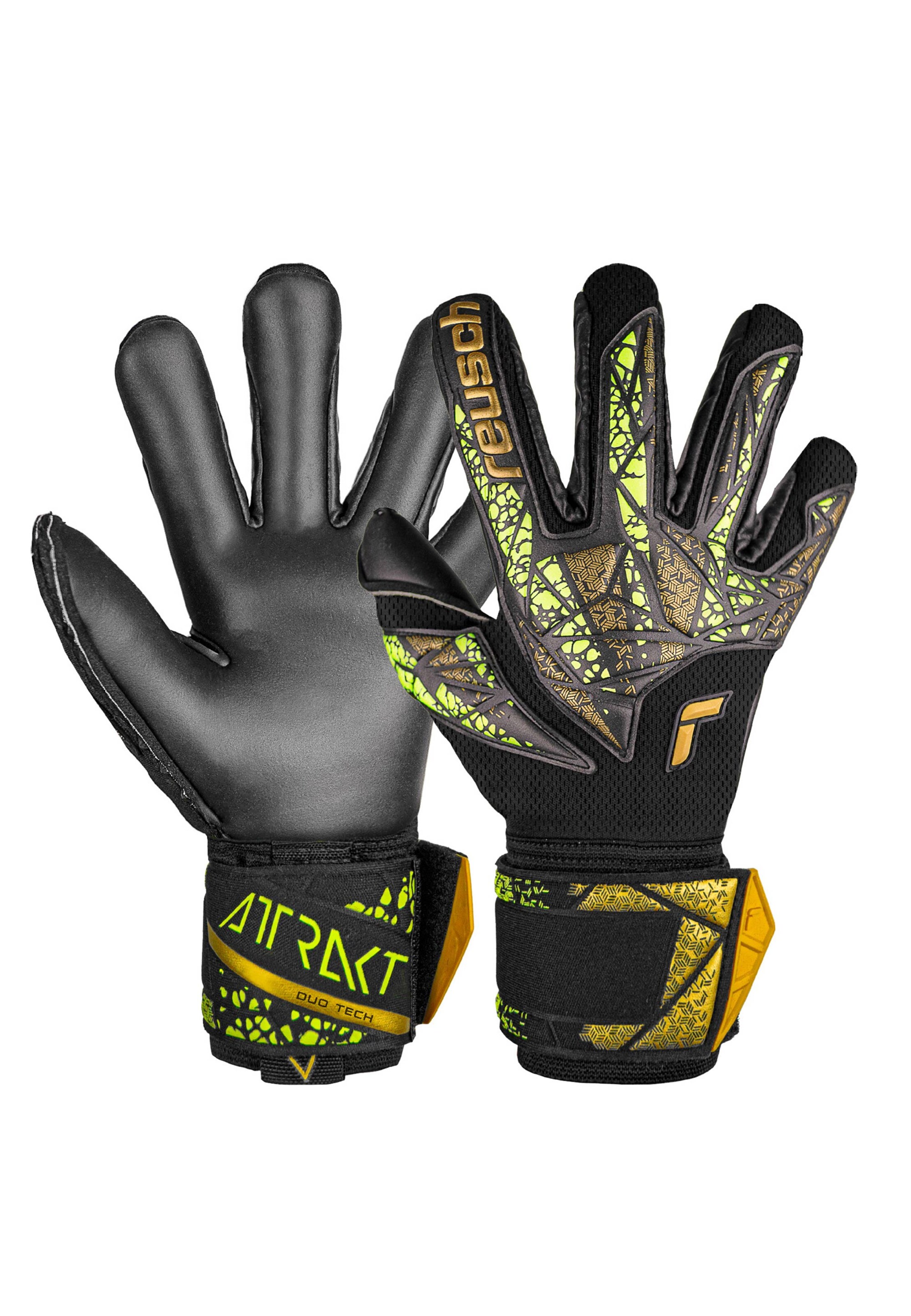 REUSCH Sporthandschuhe 'Attrakt Duo Finger Support' in Mischfarben: Vorderseite