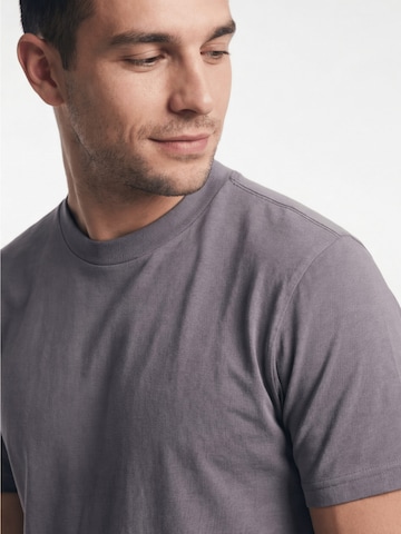 Antargo Shirt 'High Neck' in Grey