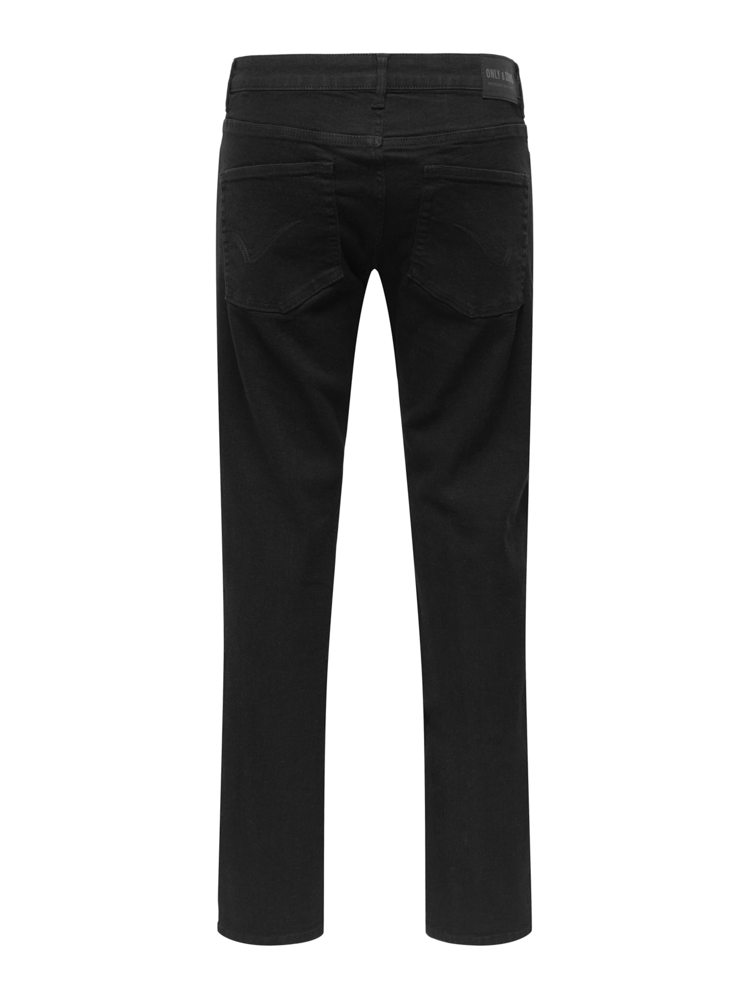 Only & Sons - regular Vaquero 'ONSWEFT' en negro