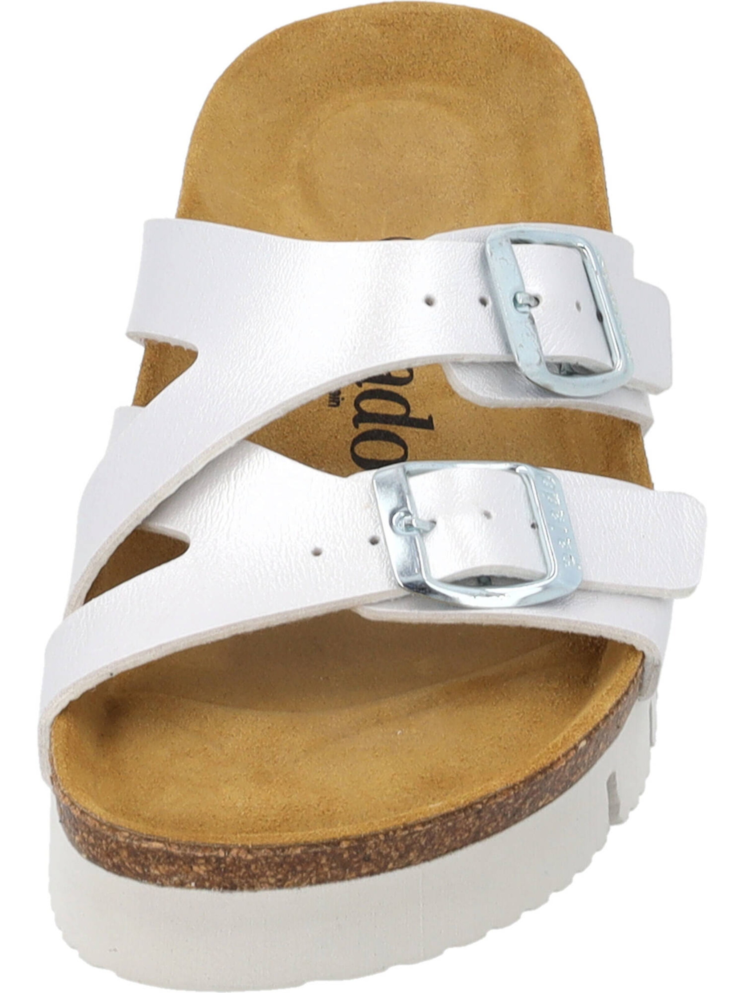 Mule 'Arrila PL' Palado en blanc