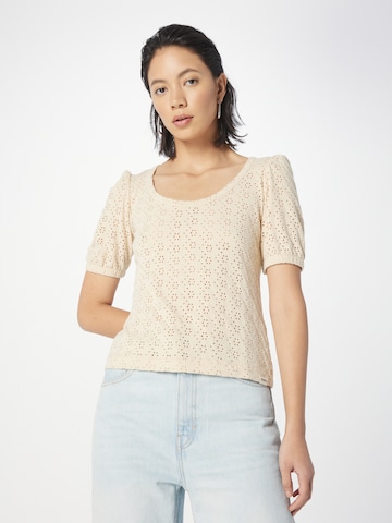 System Action Shirt 'CALADO' in Beige: front
