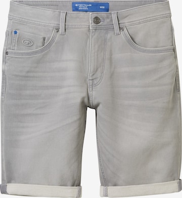 TOM TAILOR Shorts 'Josh' in Grau: Vorderseite