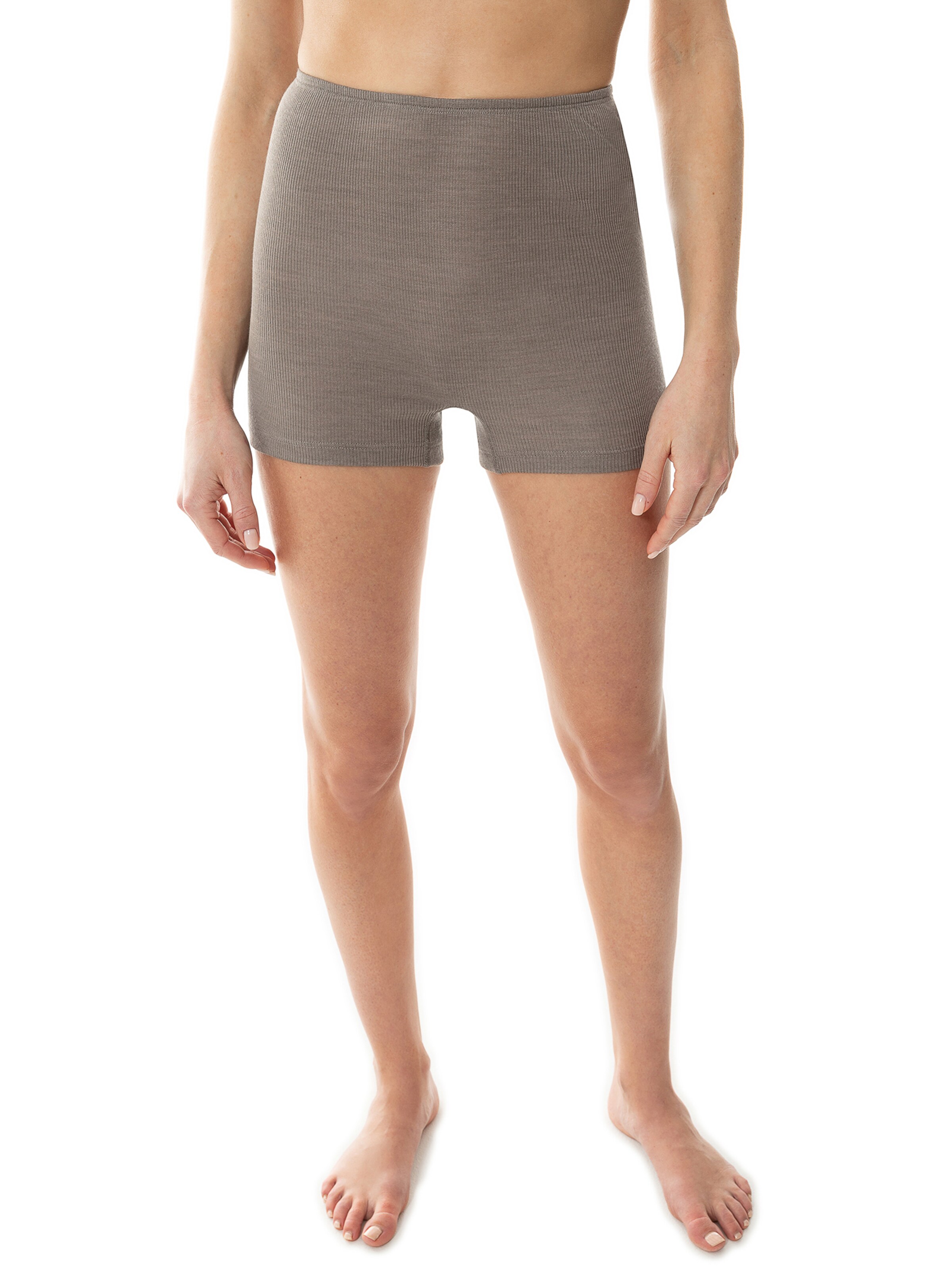 Culotte 'Wool Love' Mey en gris : devant