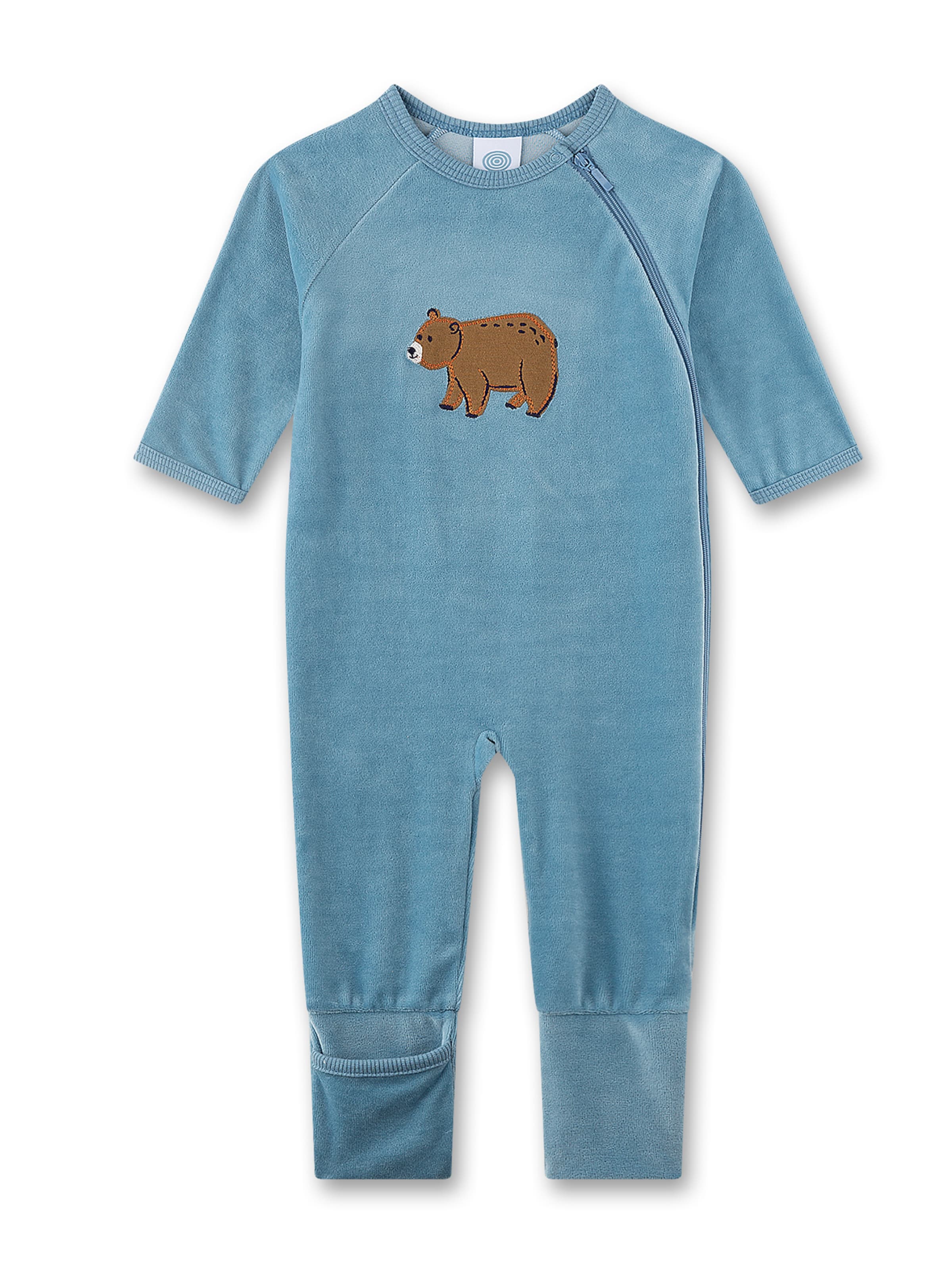 Sanetta Rompertje/body in Blauw: voorkant
