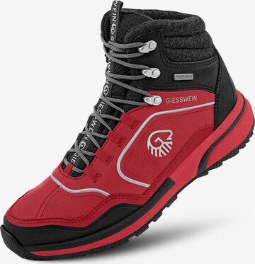 GIESSWEIN Boots in Rood