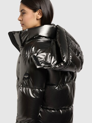 khujo Winterjas 'Devina3 Shiny' in Zwart