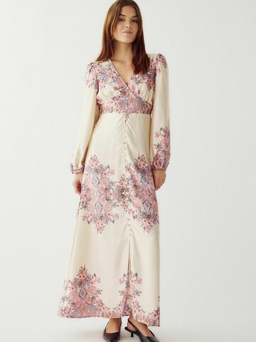 Abito ' Lilith ' di Noella in beige: frontale