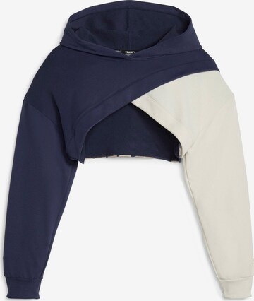 PUMA Sportief sweatshirt in Blauw: voorkant