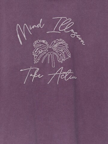 Pull&Bear Shirt in Purple