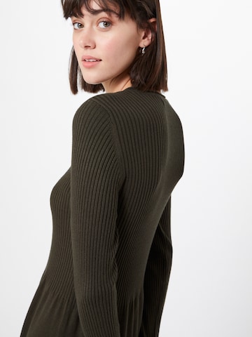 ONLY Knitted dress 'Alma' in Brown