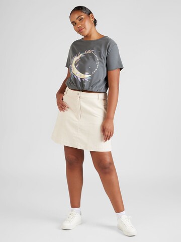 ONLY Carmakoma T-Shirt 'MIKO' in Grau