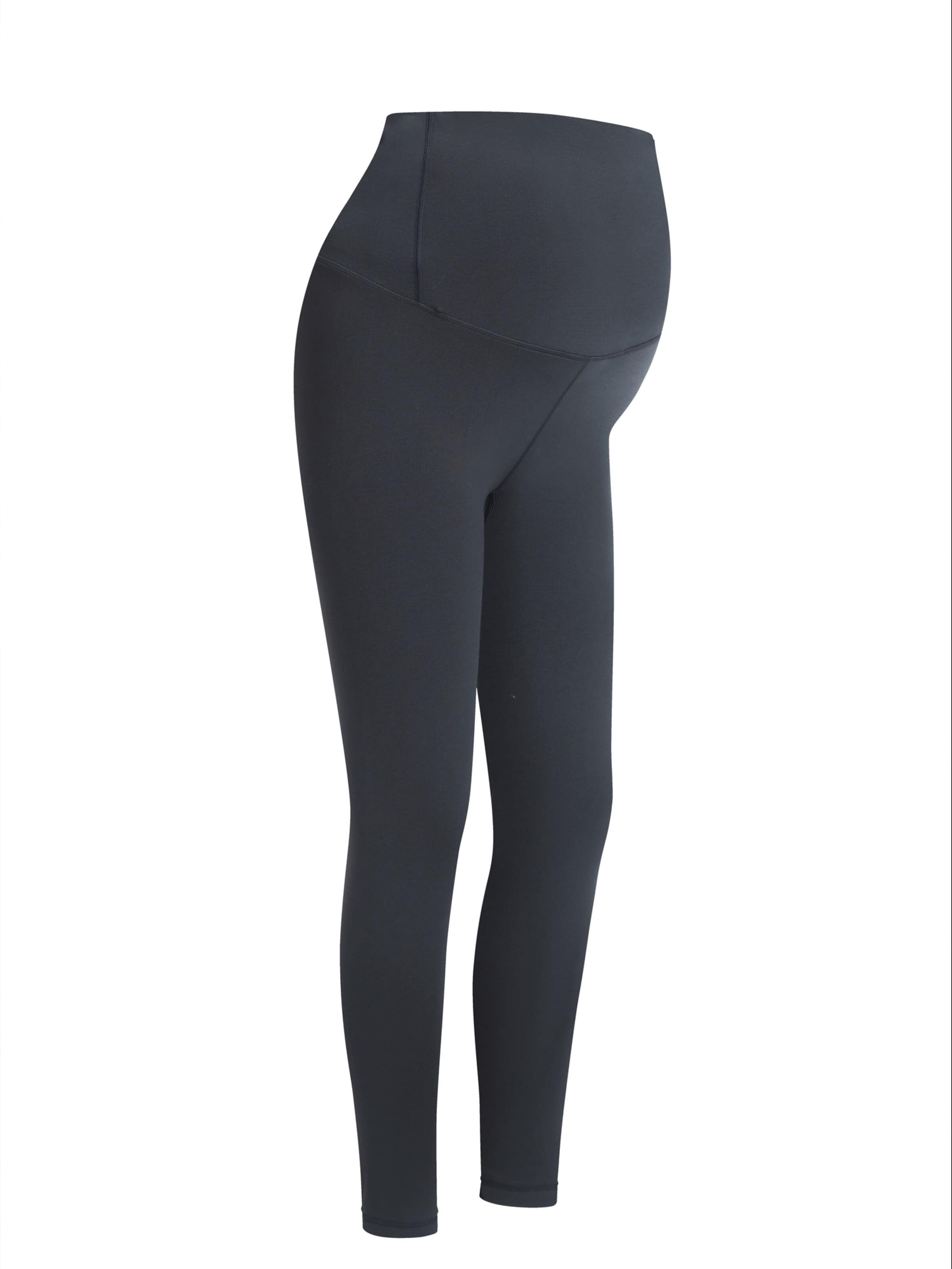 cfab (formerly creamy fabrics) - Leggings 'Seamless Umstandsleggings mit hohem Bund' en gris: frente