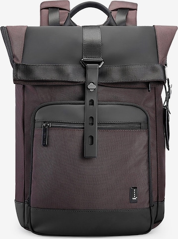 Peak Time Backpack in Grey: front