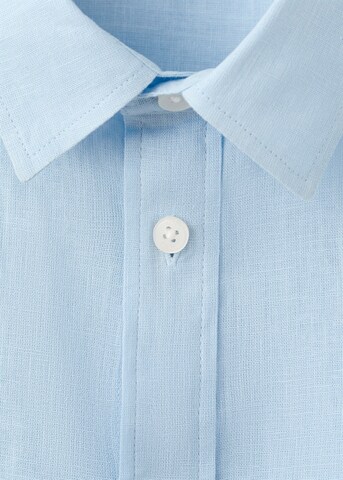 MANGO TEEN Regular Fit Hemd 'Spring' in Blau