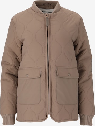 Weather Report Between-Season Jacket 'Eilish' in Brown: front