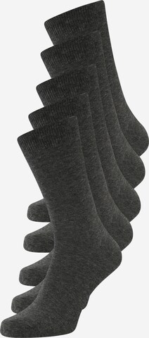 Chaussettes JACK & JONES en gris : devant