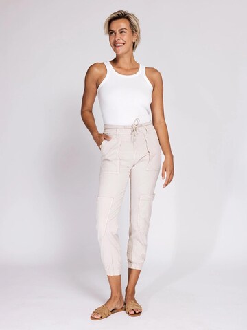 Zhrill Tapered Cargohose 'ZHFINNA'‌‌‌ in Beige