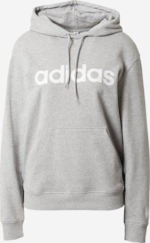 ADIDAS SPORTSWEAR Sweatshirt 'Essentials Linear' i grå: forside
