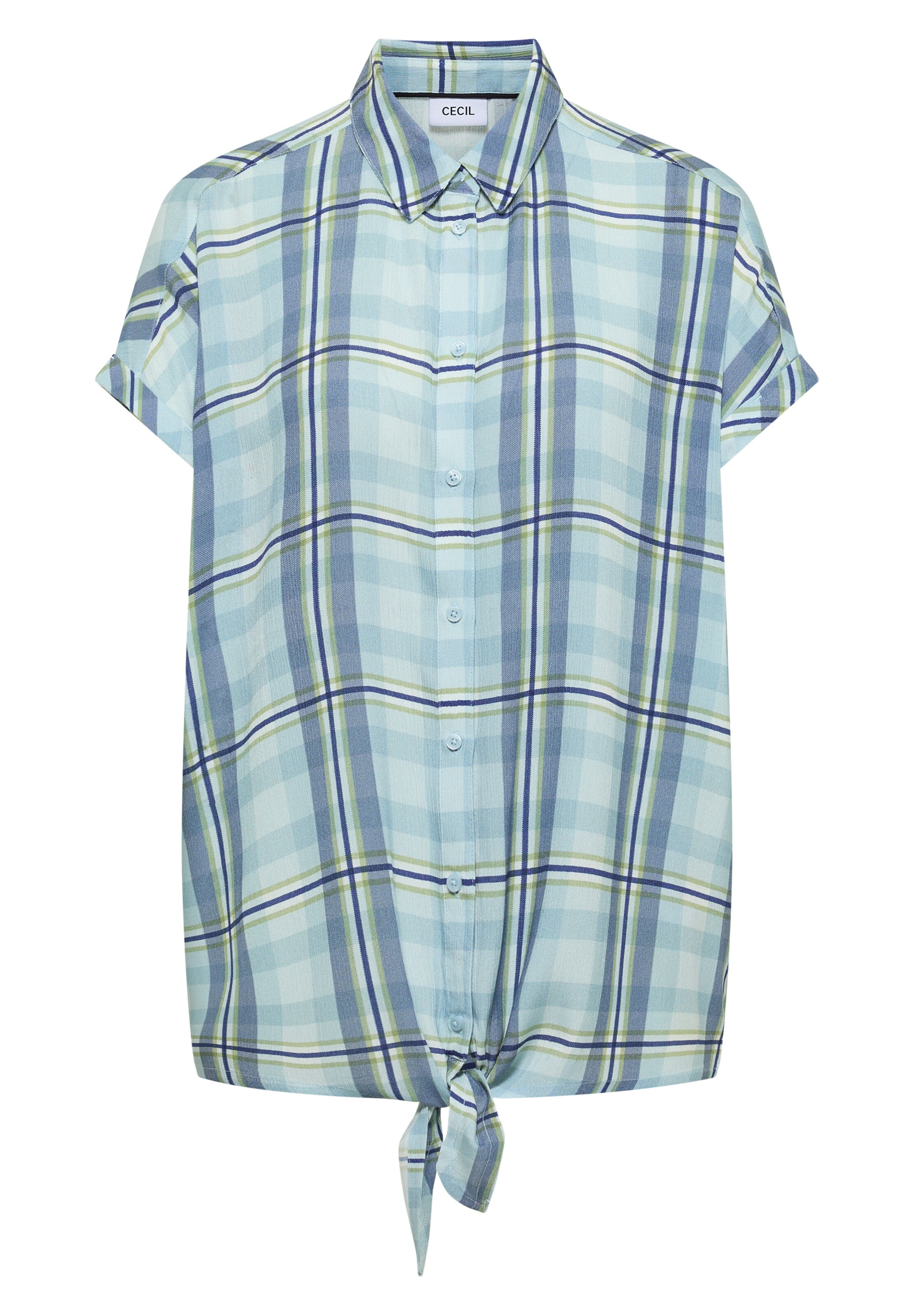 CECIL Bluse in XXXL in enzian / hellblau, Produktansicht