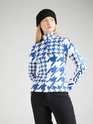 Spyder Functioneel shirt in Blauw: voorkant