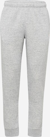 Effilé Pantalon Champion Authentic Athletic Apparel en gris : devant